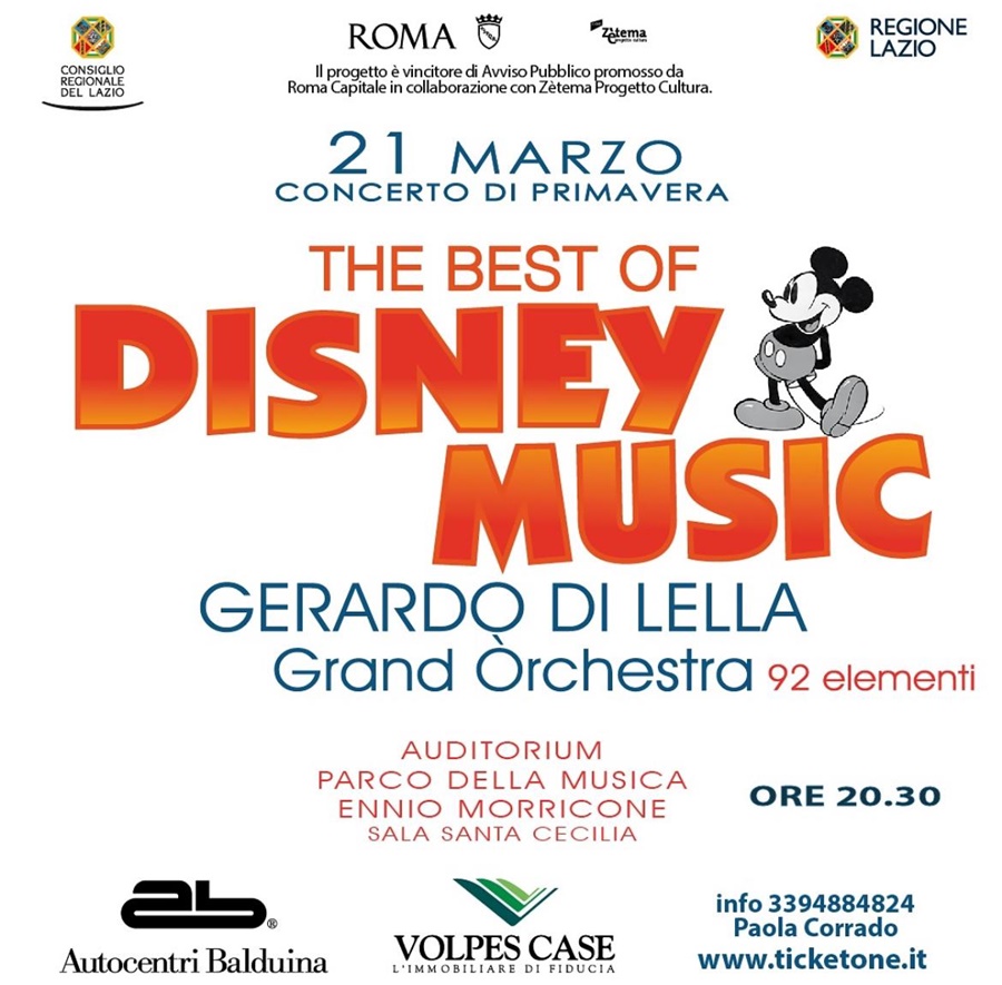 centenario disney in musica