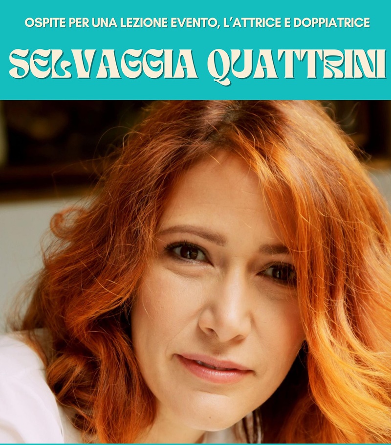 Selvaggia Quattrini ospite della A&F Dubbing